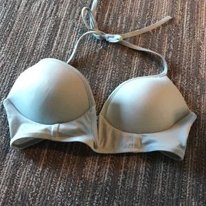Seafoam green Victoria’s Secret push up bikini top